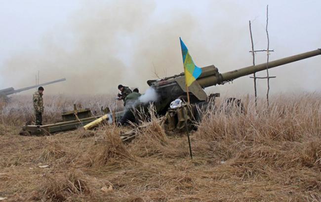 Сили АТО відкрили у відповідь вогонь під час нападу бойовиків під Дебальцеве, - РНБО