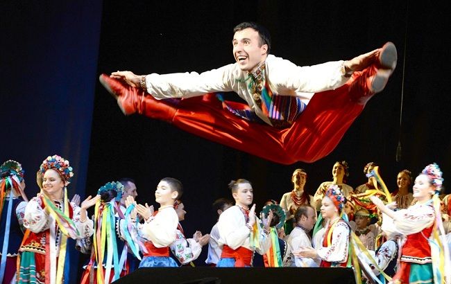 Знаменитый детский ансамбль "Свiтанок" отпраздновал свой 65-летний юбилей звездным концертом