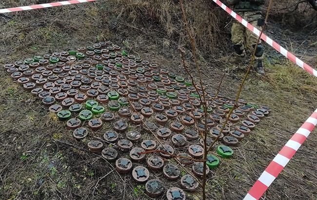 Боевики устанавливают на оккупированной территории запрещенные мины