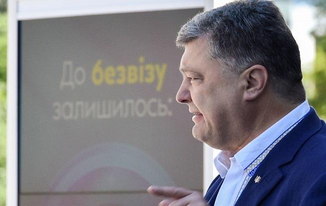 Безвизовый режим с ЕС навсегда освободит Украину от влияния России, - Порошенко