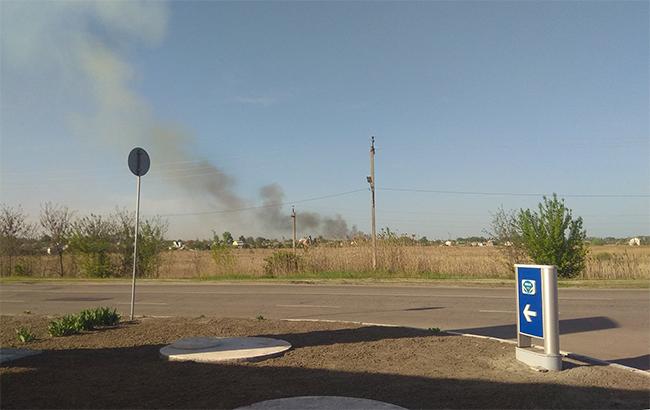 Ситуация в Балаклее: на территории арсенала происходят одиночные взрывы неутилизированных боеприпасов