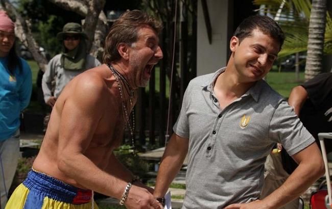 Госкино запретило в Украине фильм с Зеленским и Ярмольником