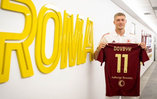 Довбик прошел боевое крещение в "Роме": веселое видео из Италии
