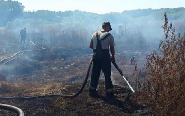 Новых очагов торфяных пожаров в Киевской обл. не обнаружено, - ГСЧС
