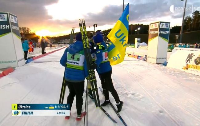 Сборная Украины по биатлону стала чемпионом Европы в смешанной эстафете