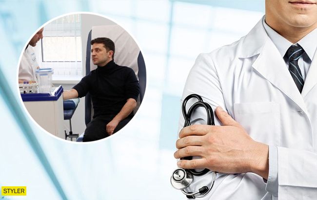 Анализы у Зеленского брал актер "Сватов" и участник ТВ-шоу