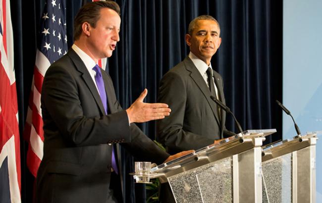 Обама и Кэмерон договорились о продолжении дипломатического давления на Россию