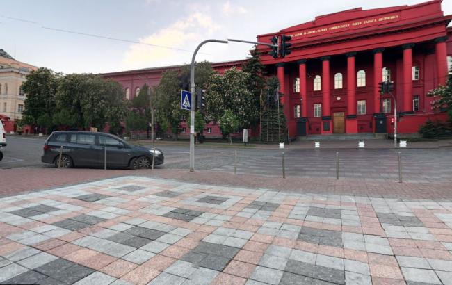 В Киеве 13 октября перекроют движение по ул. Владимирской