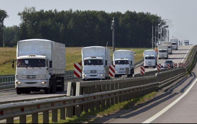 Украинские пограничники при визуальном осмотре не увидели оружия в "гумконвое" из РФ