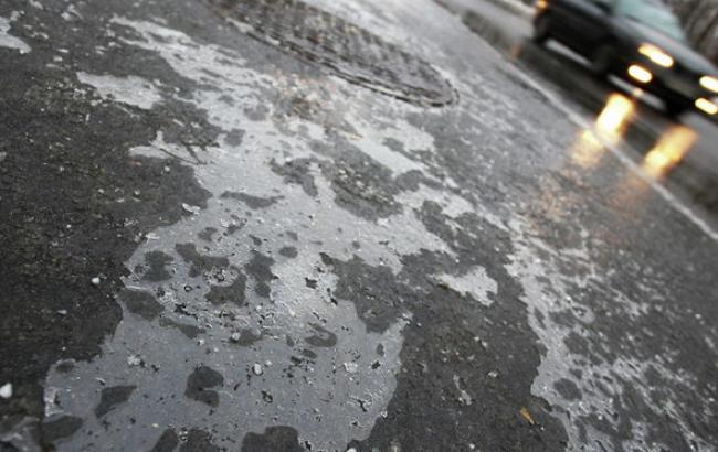 В Киеве ожидается гололедица на дорогах 10 февраля