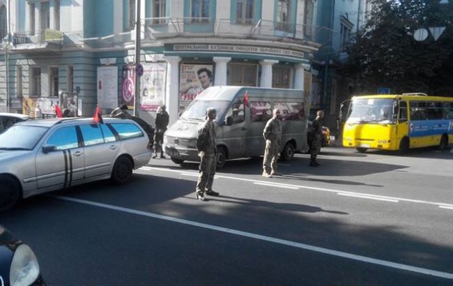 Милиция предупредила об ответственности перекрывших движение в центре Киева