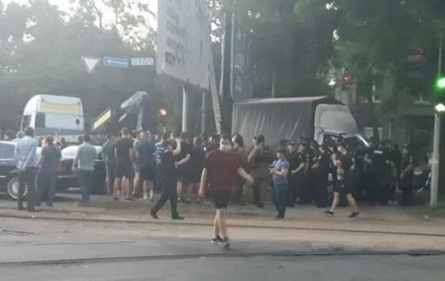 Потасовка на проспекте Пушкина в Днепре: объявлен план "Перехват"