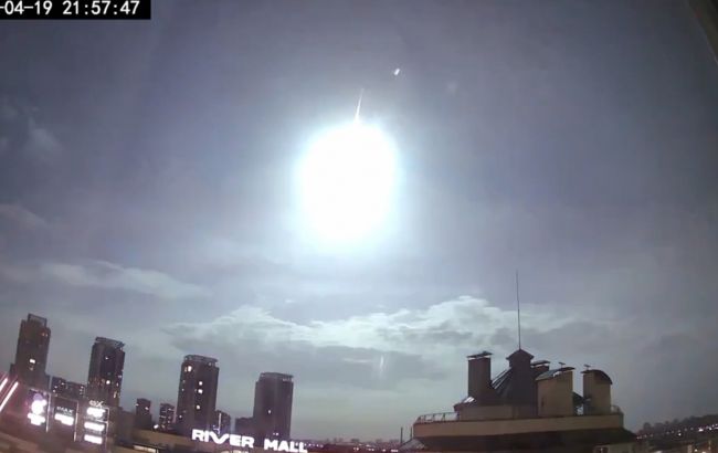 Космическое агентство Украины назвало наиболее вероятную причину вспышки в небе над Киевом