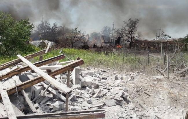 В Станиці Луганській через обстріл бойовиків припинена роботу райдержадміністрація, - Москаль