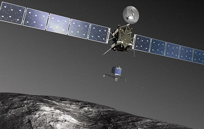 Космический модуль впервые приземлился на поверхности кометы
