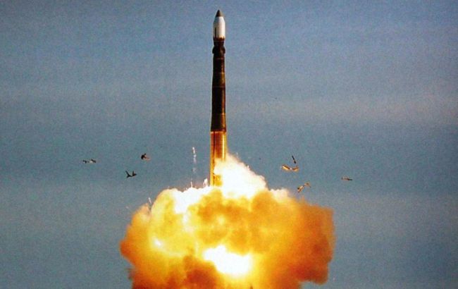 Россия провела испытательный пуск баллистической ракеты