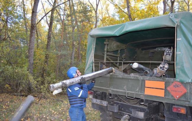 После взрывов под Ичней изъяли почти 2,3 тыс. взрывоопасных предметов