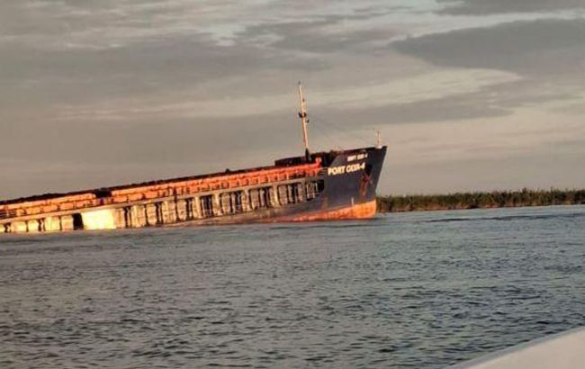 Британська розвідка показала потоплений Україною на Каспії корабель із "Шахедами"