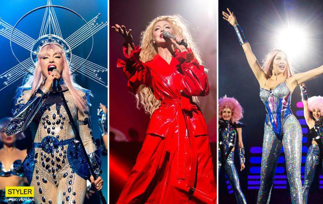 "Королева диско и волшебного леса": Полякова сменила 11 эффектных образов за концерт