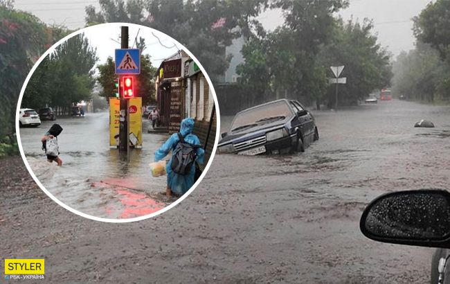 Известный украинский курорт ушел под воду: двое людей погибли