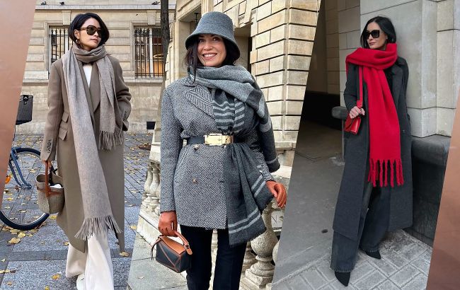 Як носити шарф цієї осені: поради, які допоможуть виглядати стильно