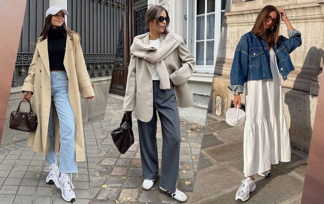 Як носити білі кросівки восени 2025: стильні рішення для будь-якої погоди