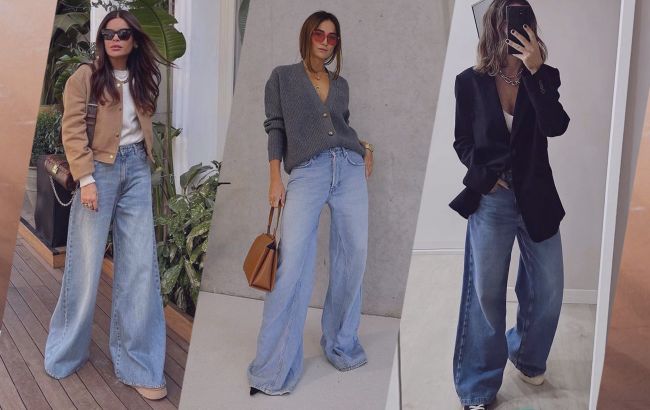 Широкие джинсы снова в моде: как их носят Шакира и Вера Брежнева