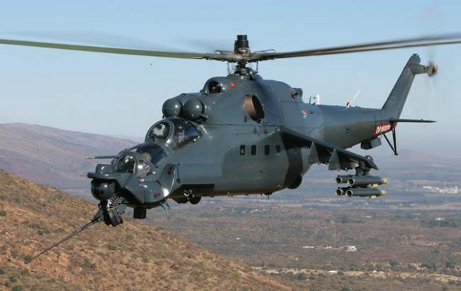 В Сирии 8 июля сбили вертолет Ми-35М российских ВКС