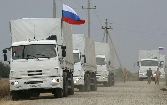 Из России выехала очередная колонна "гумконвоя"