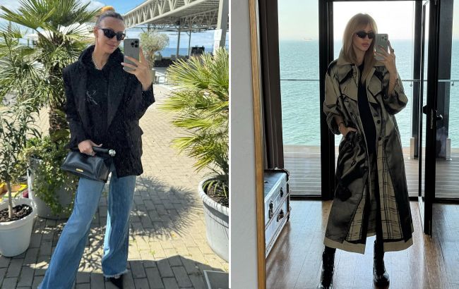 Як Леся Нікітюк ховала вагітний животик і ніхто не помічав: модні образи, які легко повторити