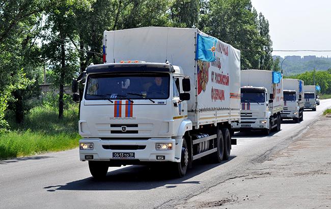 Россия направила на оккупированный Донбасс очередной "гумконвой"