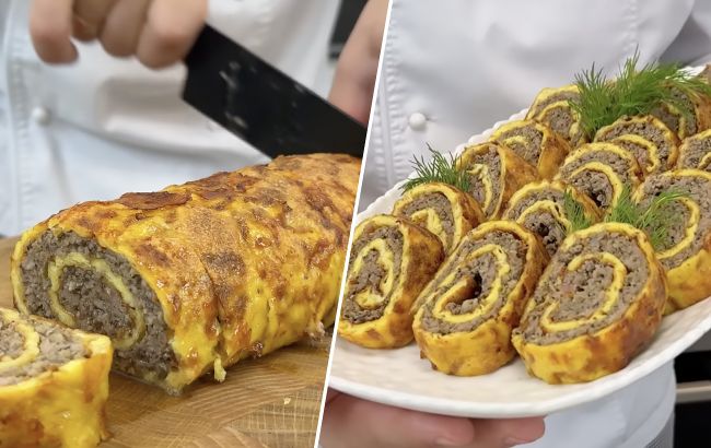 Соковитий м'ясний рулет, який завжди вдається: покроковий рецепт