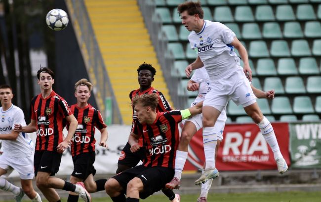 "Динамо" U-19 вирвало перемогу у меншості: драматичний матч Юнацької ліги УЄФА