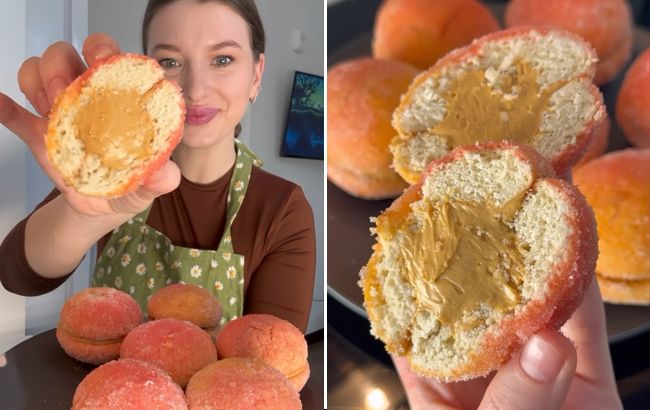 Помните пирожные "Персики"? Оказалось, их совсем не трудно приготовить (рецепт с видео)