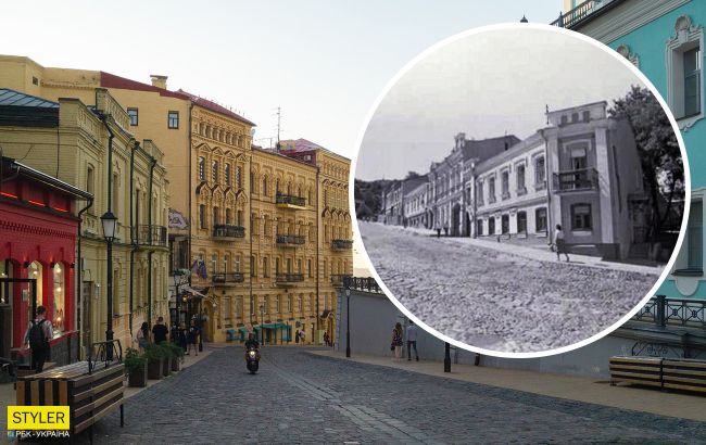 Таким Андреевский спуск мало кто помнит: появились редкие фото сердца Киева