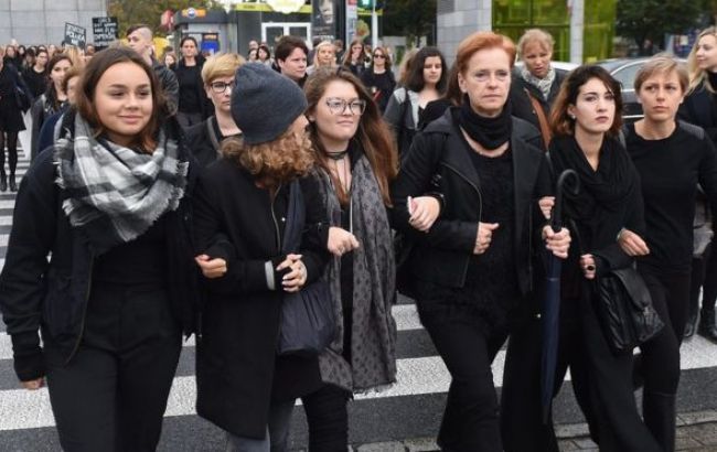 В Польше пройдет второй общенациональный протест женщин