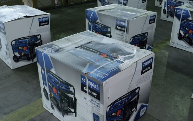 "Українська команда" передала бригаді "Ахіллес" велику партію генераторів: чому це важливо зараз