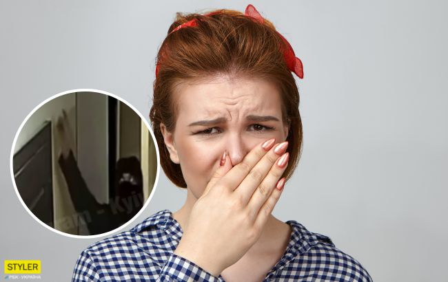 У Києві невідома обливає двері мешканців жахливою хімією: не знають, як боротися