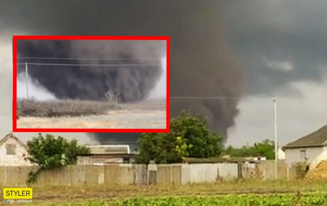 Під Херсоном пронісся потужний торнадо: фото і відео руйнівної стихії