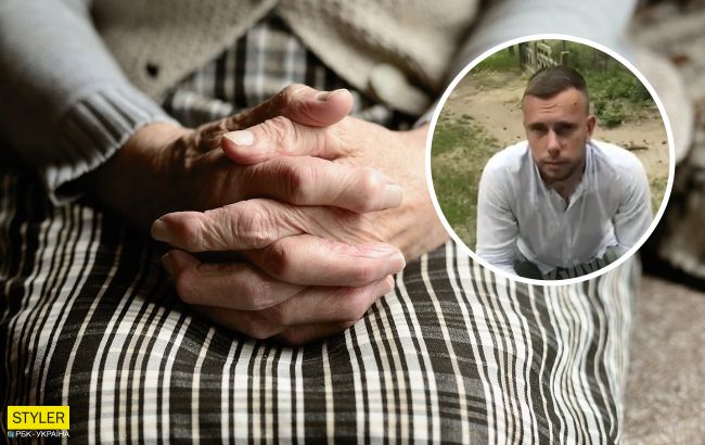 В Киеве сняли на видео мошенника, который ходит по квартирам и "разводит" пенсионеров