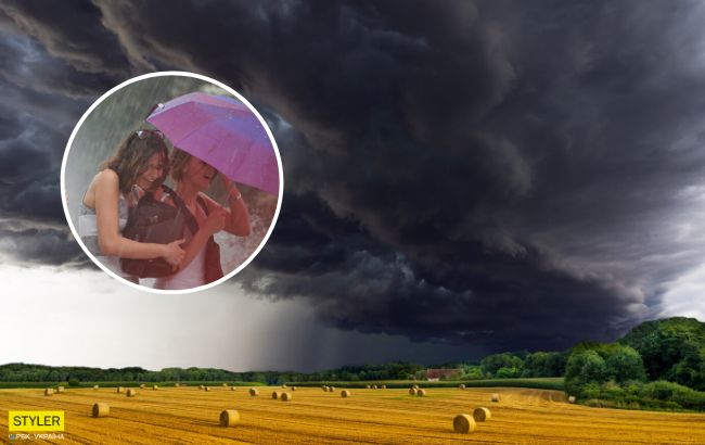 Тропические дожди в Украине: синоптики предупредили об аномальной погоде