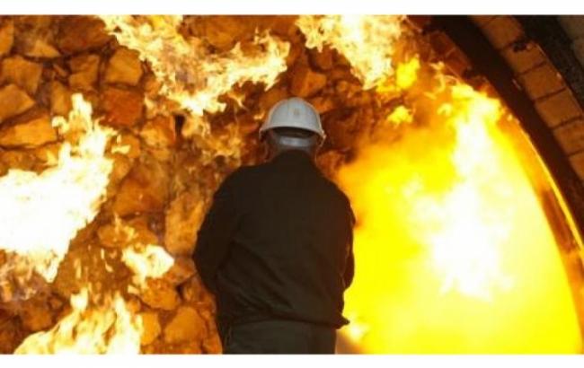 В Киеве произошел сильный пожар