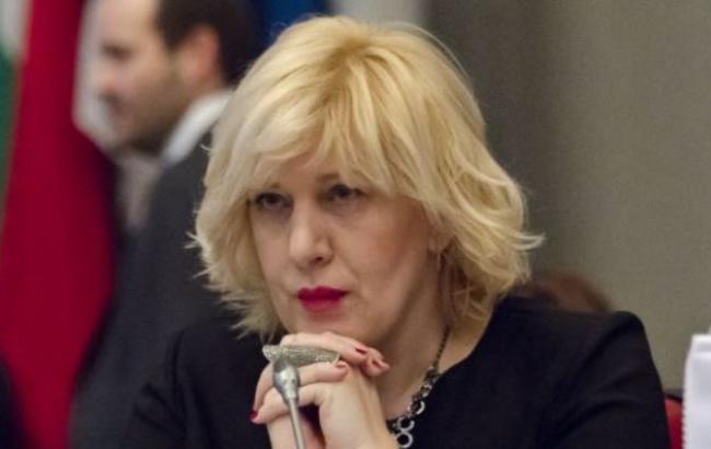 Міятович засудила погіршення свободи слова та безпеки журналістів в Криму і на Донбасі