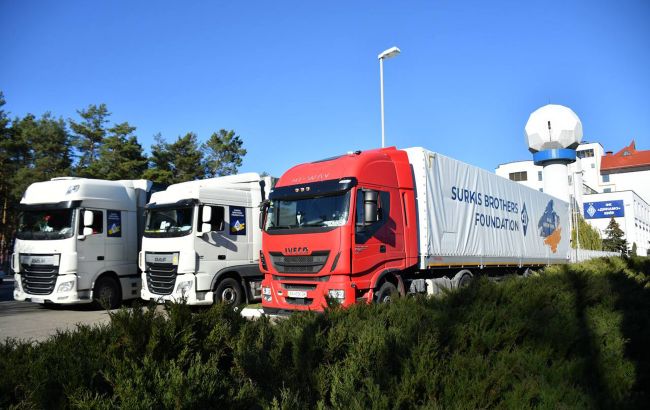 ФК "Динамо" передало очередную партию помощи военным