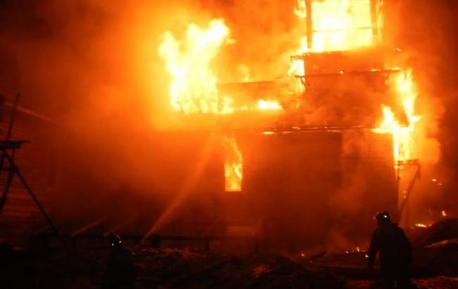 В Черновцах ночью сгорело кафе