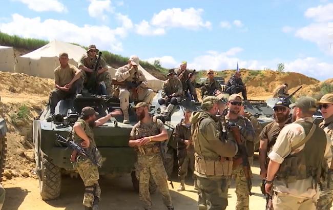 В Одеській області бійці АТО знімаються у фільмі про війну