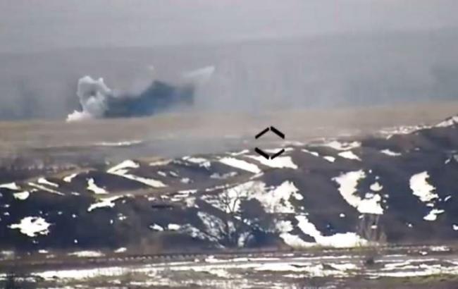 На Донбассе украинские военные уничтожили БМП боевиков, - штаб