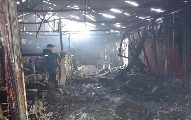 Полиция Киева задержала подозреваемых в поджоге киосков