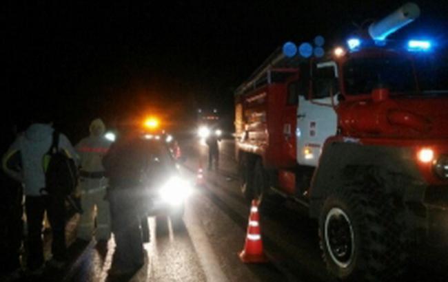 В России перевернулся автобус с украинцами, пострадали 5 человек