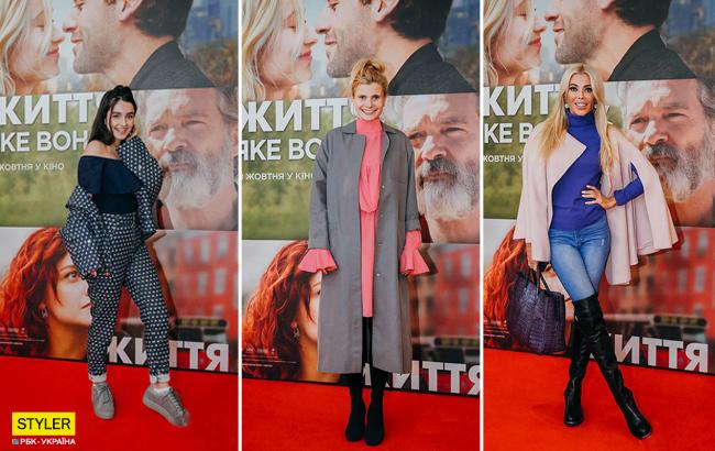 "Жизнь, как она есть": Даша Коломиец, Лера Крук, Анна Тринчер и другие звезды на премьере драмы